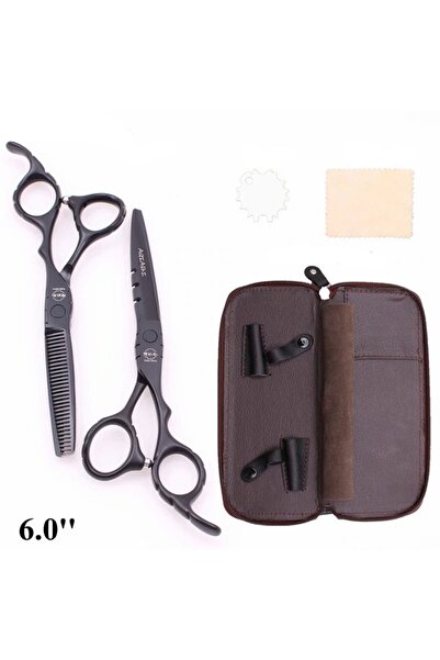 Müstesna Profesyonel Saç Kesim Ara Makas Düz Tek Efil Kuaför Makas Seti