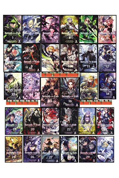 Kurukafa Yayınevi Seraph of the End - Kıyamet Meleği 1 ile 30 arası serisi (3...