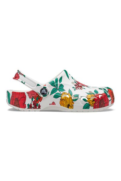 Crocs Saboți Crocs Baya Seasonal Printed Clog 42-43 EU - M9/W11 US Alb - Alb/Floral