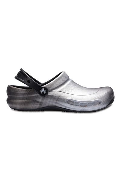 Crocs Clogs Crocs Bistro Graphic Clog 45-46 EU - M11 US Gray - Metallic Silver