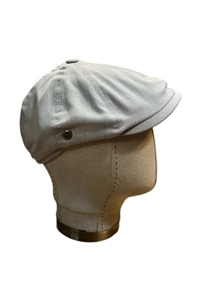 Melik şapka YAZLIK KETEN İNGİLİZ KASKET