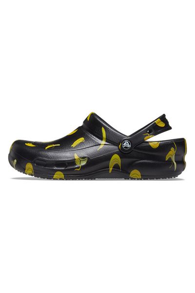 Crocs Clogs Crocs Bistro Graphic Clog 37-38 EU - M5/W7 US Black - Black/Yellow