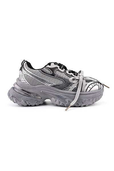Tmall Women's Sports Shoes, With Mesh Inserts, D1428, Gray