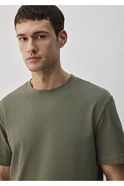 Mavi Khaki T-Shirt Loose Fit / Loose Relaxed Cut