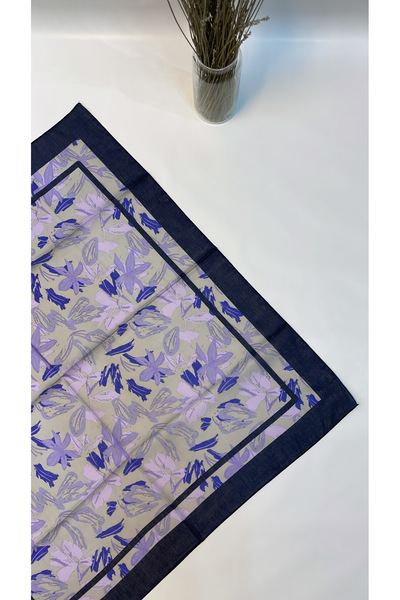 Onur Scarf - Lightweight Comfortable Use Soft Fabric Scarf Floral Pattern Fashion Product Trend Store
