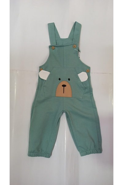 ORYEDA EXCLUSIVE Teddy Bear Detailed Strappy Jumpsuit Salopet