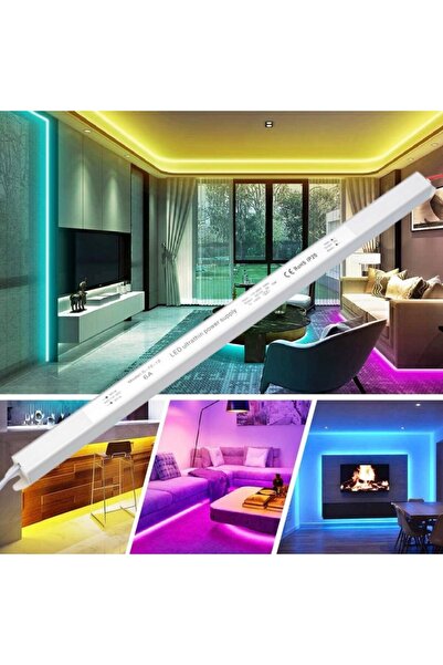 CLASSLIGHTS Power Supply, Ultra Slim, Indoor, 12V, 72W, 6A