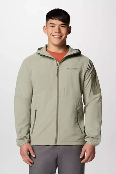 Columbia Ανδρικό Wo9423 Tall Heights II Hooded Softshell Safari Softshell Wo9423-348