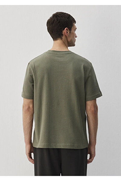 Mavi Khaki T-Shirt Loose Fit / Loose Relaxed Cut