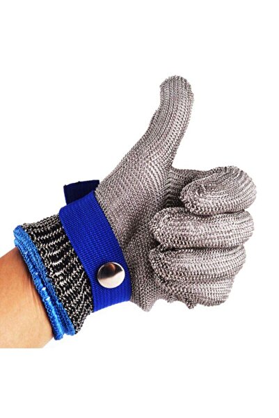 Müstesna Kesilmez Eldiven Kesim Kasap Güvenlik Ürünleri Tel Hasır Örgü Eldive...