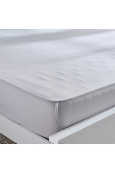 Home Box Derby Solid Microfiber King Fitted Sheet 180x200+25 cm