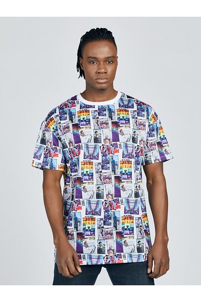 Loft Мъжка тениска с къс ръкав Oversize Fit