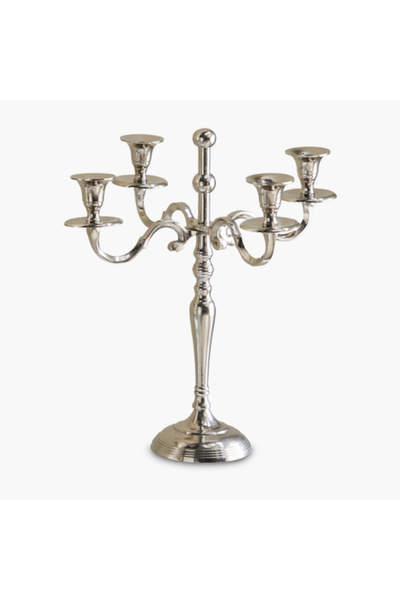 Home Box Avya Aluminium 4-Arm Candelabra 35x35x38.5 cm