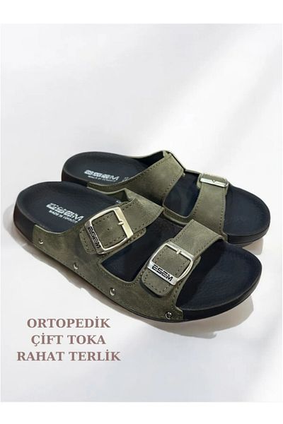 Cozi company Πλήρης Ορθοπεδική διπλή πόρπη Καλοκαιρινή ελαφριά άνετη παντόφλα Esem