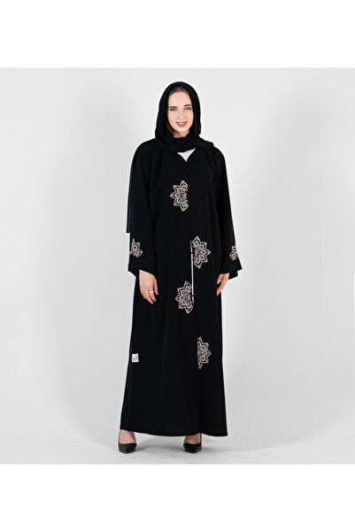 Rosette Abaya بلاك-R-202420
