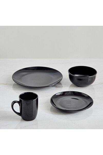 Home Box Eleganza 16-Piece Glossy Dinner Set Serves 4