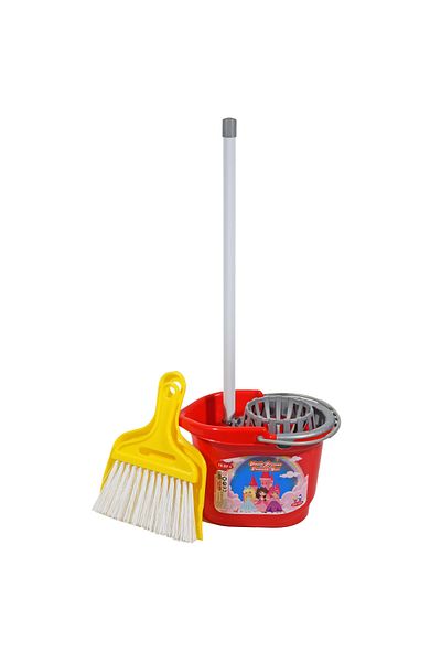 BubbyPlay Little Princess Cleaning Set with Brush - Educational and Fun Toy