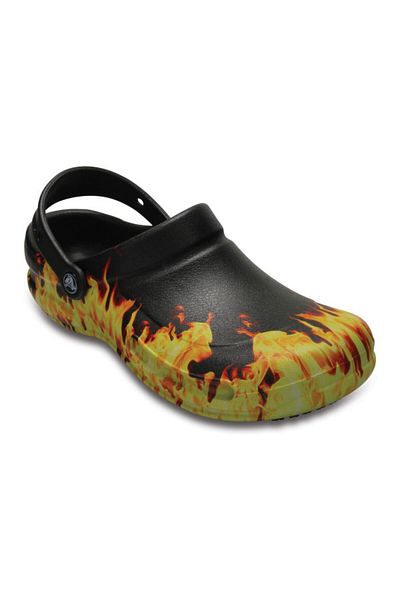 Crocs Clogs Bistro Graphic Clog Black - Black 36-37 Eu - M4/w6 Us