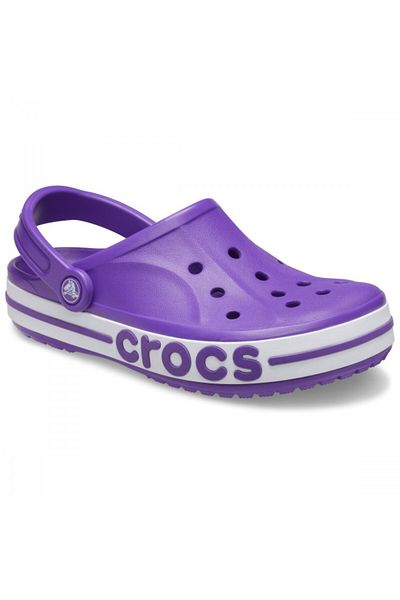 Crocs Clogs Crocs Bayaband Clog 38-39 EU - M6/W8 US Purple - Neon Purple/White