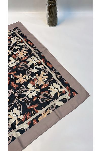 Onur Scarf - Lightweight Comfortable Use Soft Fabric Scarf Floral Pattern Fashion Product Trend Store
