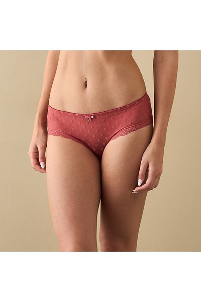 FAV Mesh Textured Bikini Briefs with Elasticated Waistband