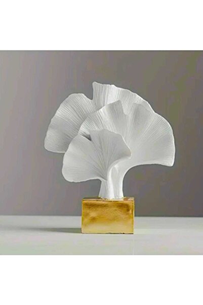 rakaymu Modern Soyut Yaprak Obje Heykel Dekoratif Biblo