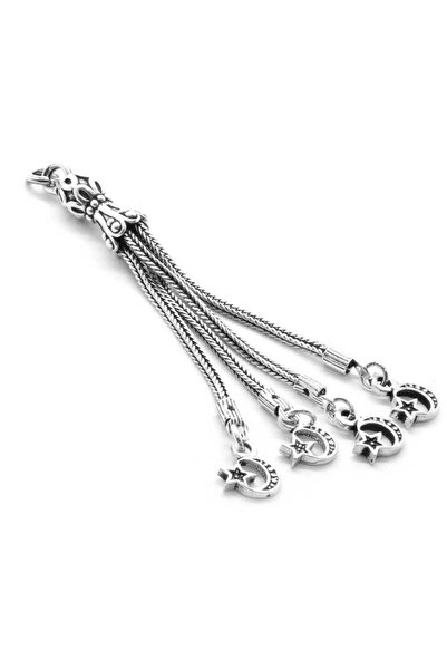 Tesbihane Ayyıldız Tasarım 4-комплектний батіг 925 проба срібла з китицями 116000043