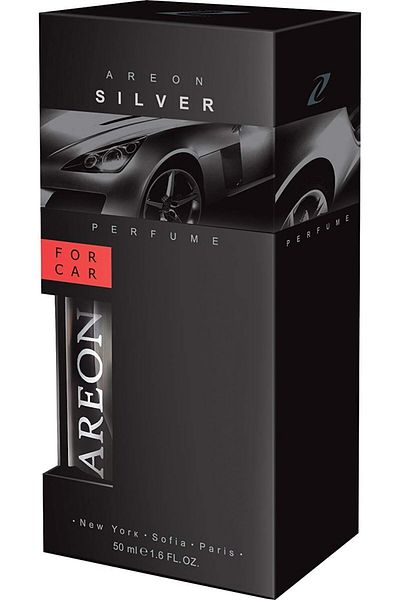 Areon Air Freshener Perfume - Silver (50ml)