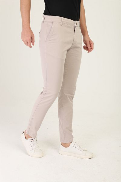 TOM FREE STORE Men's Lycra Flexible Cotton Chino Pants