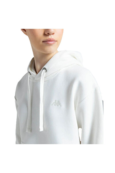 Kappa AUTHENTIC KEI Kadın Beyaz Sweatshirt 361M4BW-W6F