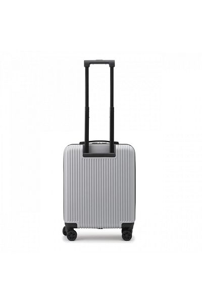 CABINFLY Bagaj de cabina Cruisair, 55x40x20 cm,bagaj de mana Ryanair,capacitate 40 litri, ABS, Gri