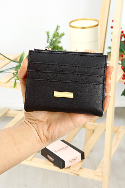 SOHO Orijinal Kadın Çok Gözlü Bol Kartlıklı Sevgililer Günü Hediyesi Para Böl...