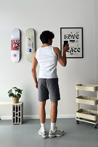 XPUPPETWEAR Unisex Lycra White Ribbed Undershirt