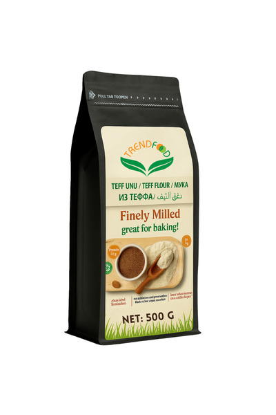 TREND FOOD %100 Teff Unu 250 g| Glutensiz, Katkısız, Yüksek Proteinli | Diyet ve Vegan Dostu