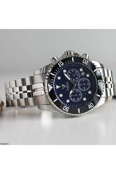 Fiesta Fs600935 Men's Wrist Watch with Steel Cord