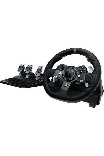 logitech G920 Driving Force Racing Wheel and Floor Pedals for Xbox One/PC - Black