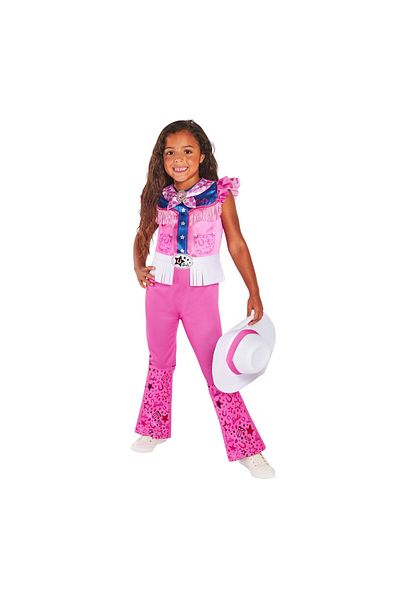 Barbie Cowgirl Costume For Girls 9-10 Years 134-140 Cm
