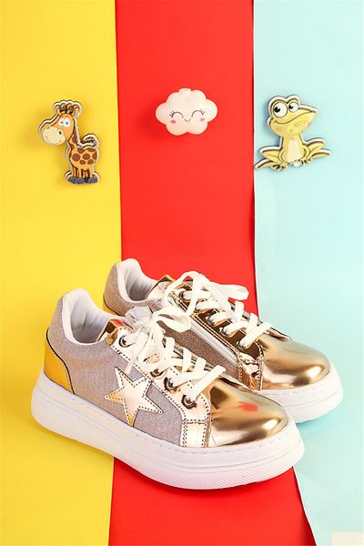 Moda Lime Fată Băiat Pantofi sport Fermoar Piele lacuită Dublă culoare Flexibil Talpă confortabilă Pantofi respirabil