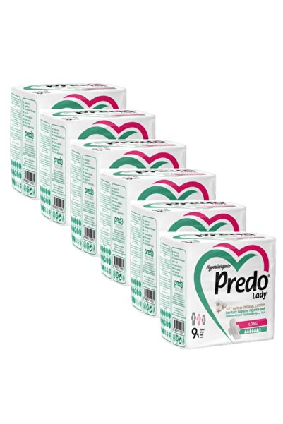 PREDO Hijyenik Ped 9 Lu Uzun 6 Paket