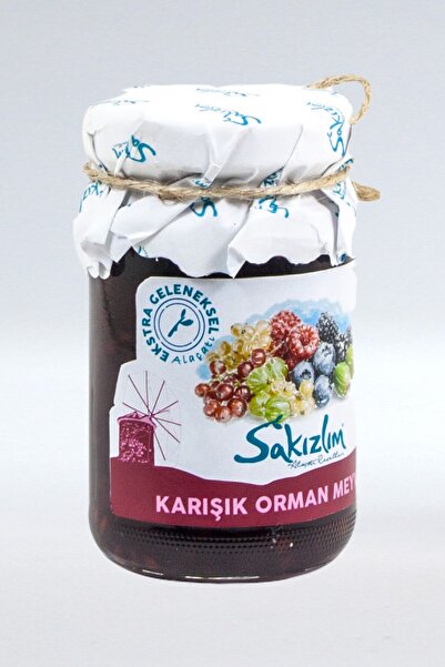 Sakızlım Karışık Orman Meyveleri Reçeli 120gr %65 Meyve İçerir