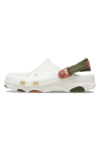 Crocs Clogs Classic All-terrain Clog 43-44 Eu - M10/w12 Us White - Chalk