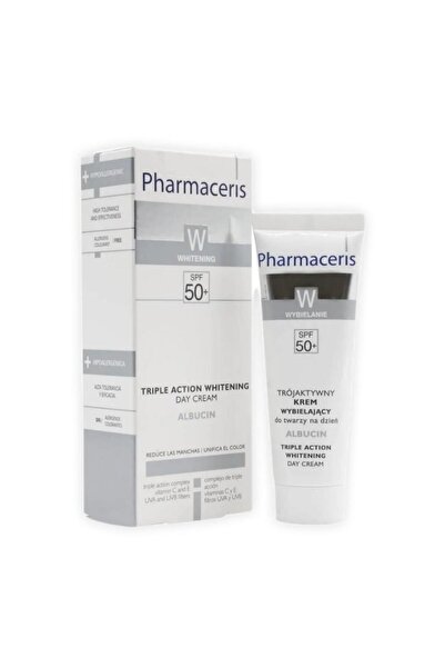 Pharmaceris W Triple Action Whitening Albucin SPF50+ 30 ml