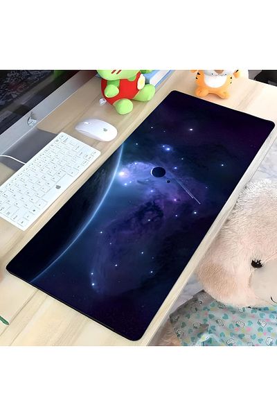 zola Gaming Mousepad, non-slip, rubberized, Space, 80 x 30 cm