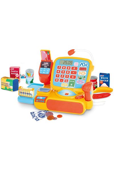 Casdon - Cash Register Toy with Calculator & Accessories for Kids 3+