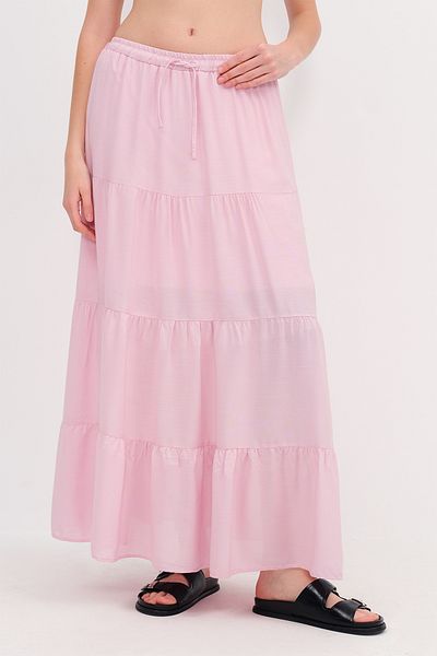 Addax Elastic Waist Long Skirt E16250-E10