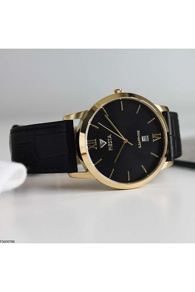 Fiesta Fs600788 Men's Wrist Watch with Leather Band
