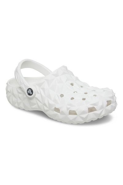 Crocs Clogs Classic Geometric Clog Alb - White 39-40 Eu - M7/w9 Us