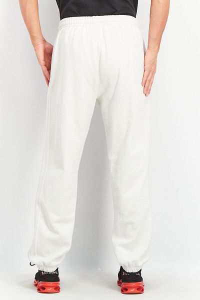 adidas Men Sportswear Fit Essential Logo Outdoor Sweatpants, Light Grey
