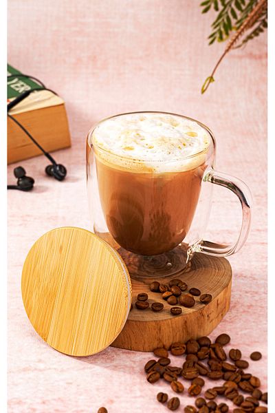 Bambum Chado Double Wall Glass Tea Cup 300ml