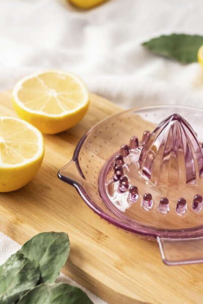 EWs Acrylic Plum Lemon Squeezer Practical Lemon Squeezer